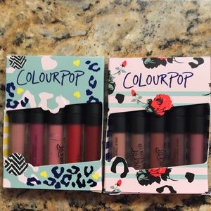 Colourpop -two mini lipstick sets. Limited edition